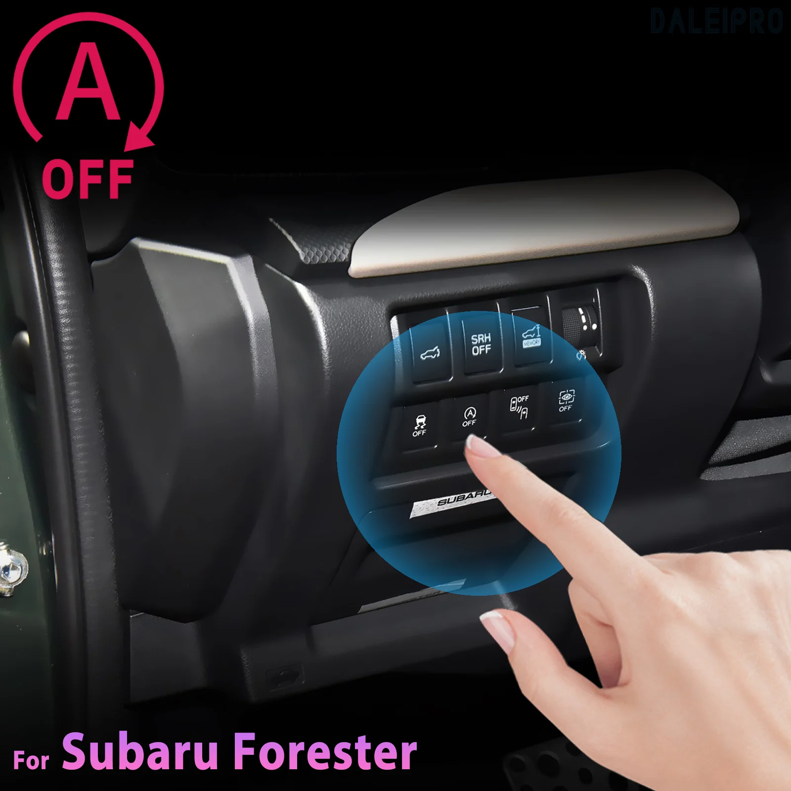 Фото Для Subaru Forester SK 2019-2023 2024, система автоматического запуска двигателя, выключаемая интеллектуальная выключенная система автомобиля, автоматический запуск, стоп-элиминатор №2