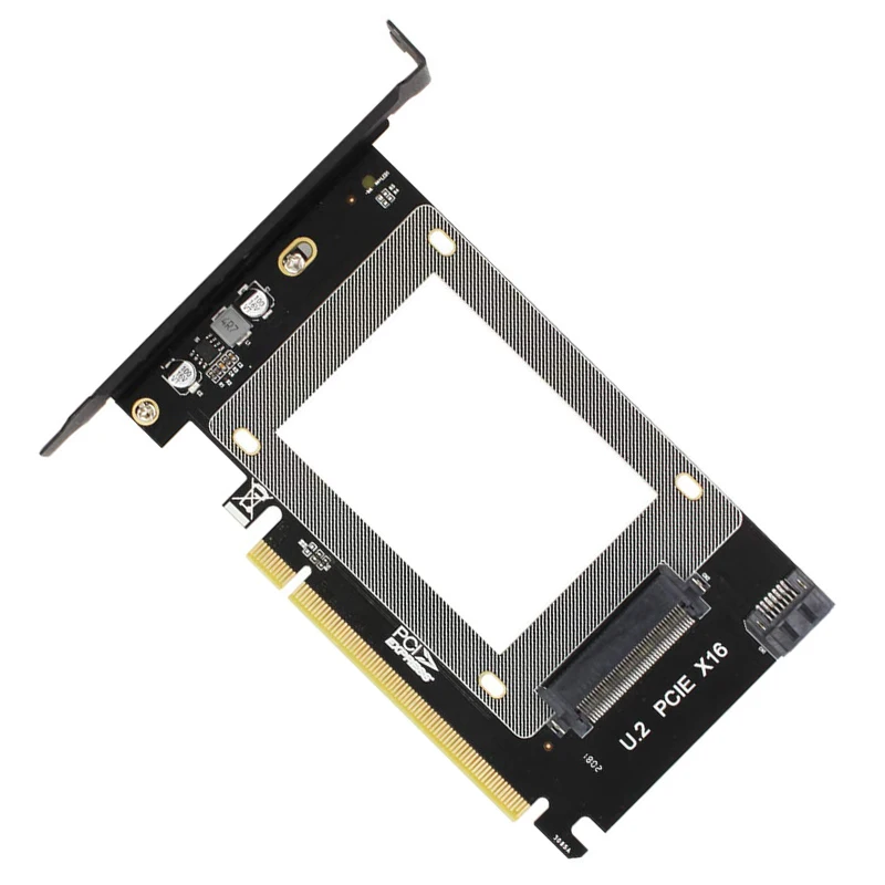 PCI-E Riser 3.0 4X X16 to U.2 SFF-8639 Adapter NVMe PCIe SSD | Компьютеры и офис