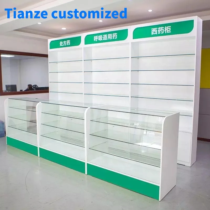 (Под заказ) аптечный магазинный прилавок для наличных денег дизайнерская