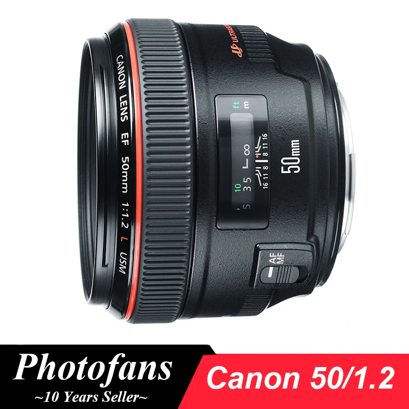 Canon EF 50mm f/1.2L USM Lens