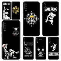 one piece luffy logo anime phone case for samsung galaxy a12 a22 a32 a52 a50 a70 a10 a10s a20 a30 a40 a20s a20e a02s a72 cover