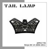 for kawasaki ninja zx14r 2006 2014 led tail light integrated motorcycle turn signal light tail stop brake warning lamp