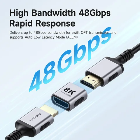 Hagibis HDMI удлинительный кабель-адаптер 8K