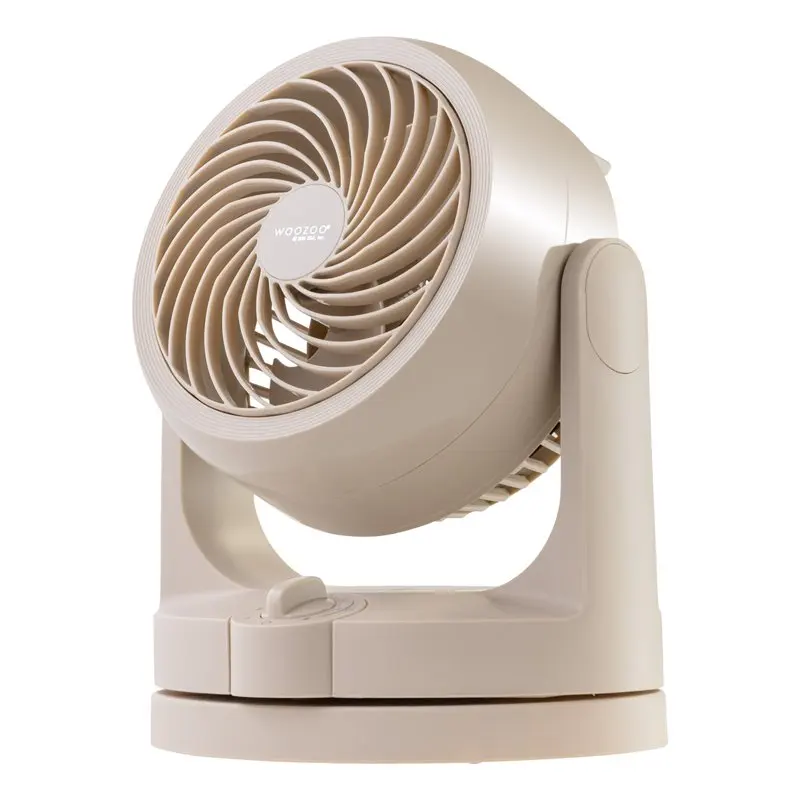 

USA, WOOZOO 11 inch Oscillating Air Circulator Desktop Fan, Latte