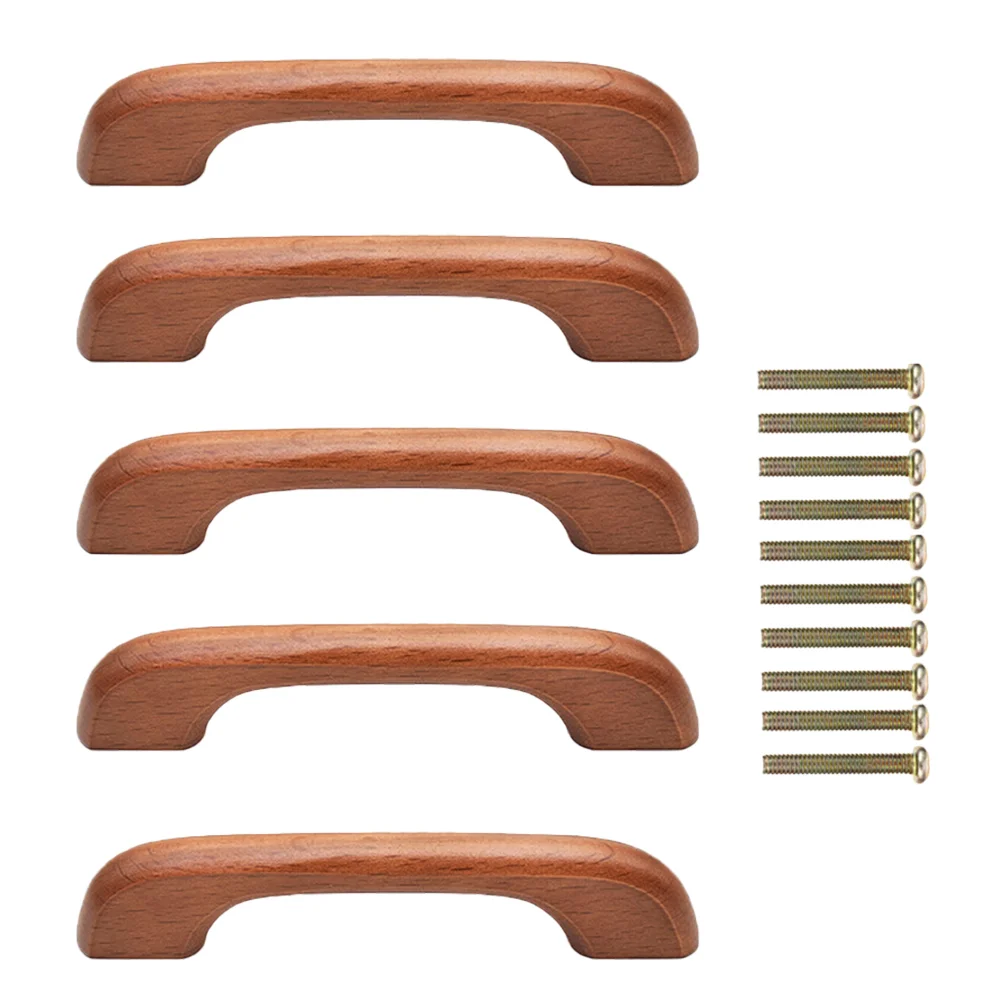 

5 Sets of Handle Wardrobe Handle Drawer Handle for Closet Cabinet Wardrobe