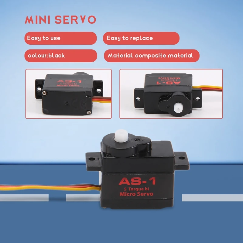 Мини-сервопривод SCX24 AS-1 AXI31619 для 1/24 RC гусеничного осевого AXI90081 AXI00002 AXI00001 AXI00005