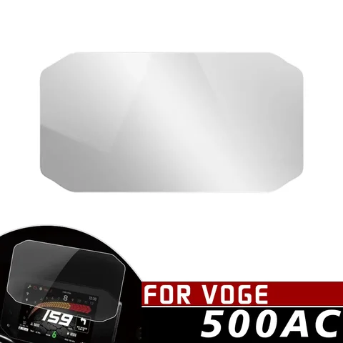 Мотоциклетные аксессуары, ПВХ кластерная пленка для защиты от царапин, протектор экрана приборной панели для Voge 500AC 500 AC