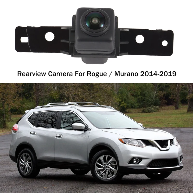 

1 PCS Front View Auxiliary Camera Reverse Backup Camera 284F1-4BA0A 284F14BA0A Black For Nissan Rogue Murano