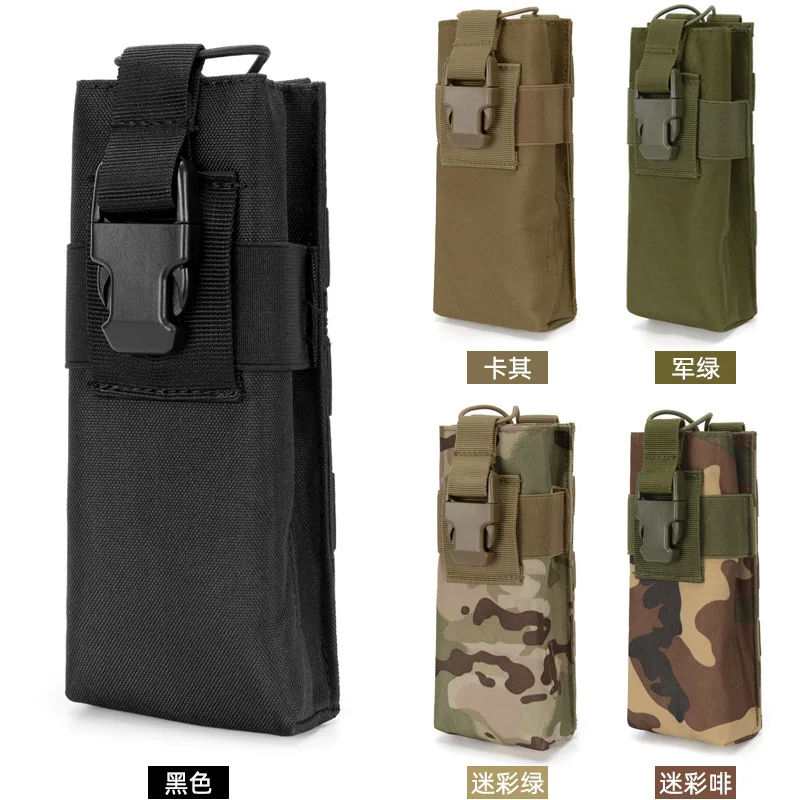 

Outdoor Tactical Molle Interphone Package Military Sport Multi-Function Accessory Pannier Bag Wireless Calling Machine Waist Bag