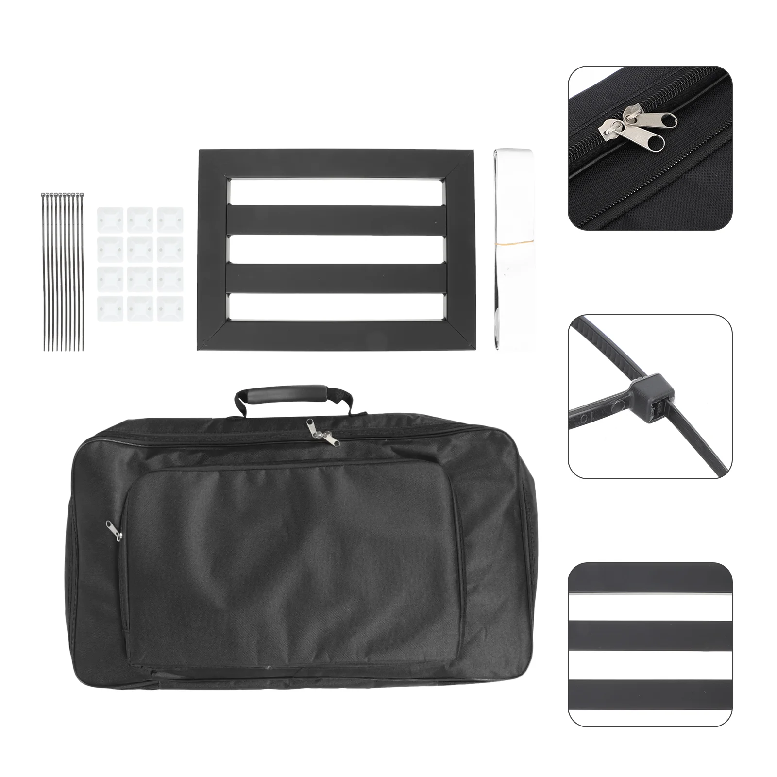 

1 Set Guitar Effector Storage Board Guitar Effector Base Guitar Effector Holder