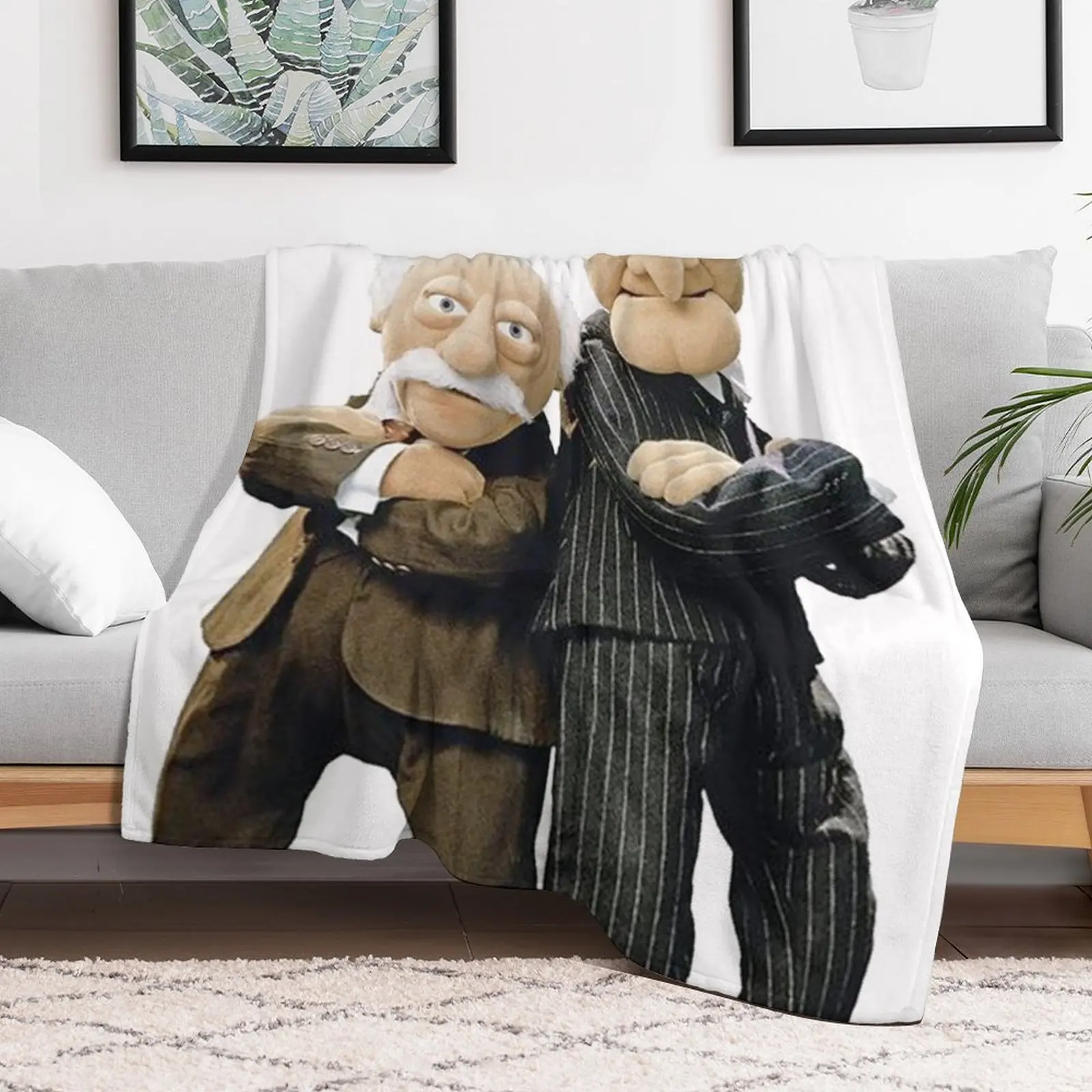 Одеяло Statler and Waldorf Мягкие декоративные одеяла Диваны украшения Одеяла для волос