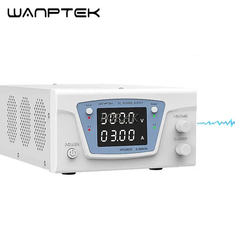 300V 3A KPS3003D 220V Прецизионный переменный регулируемый источник питания постоянного тока с цифровым регулированием для лабораторной разработки и производства. Определение старения включено.
