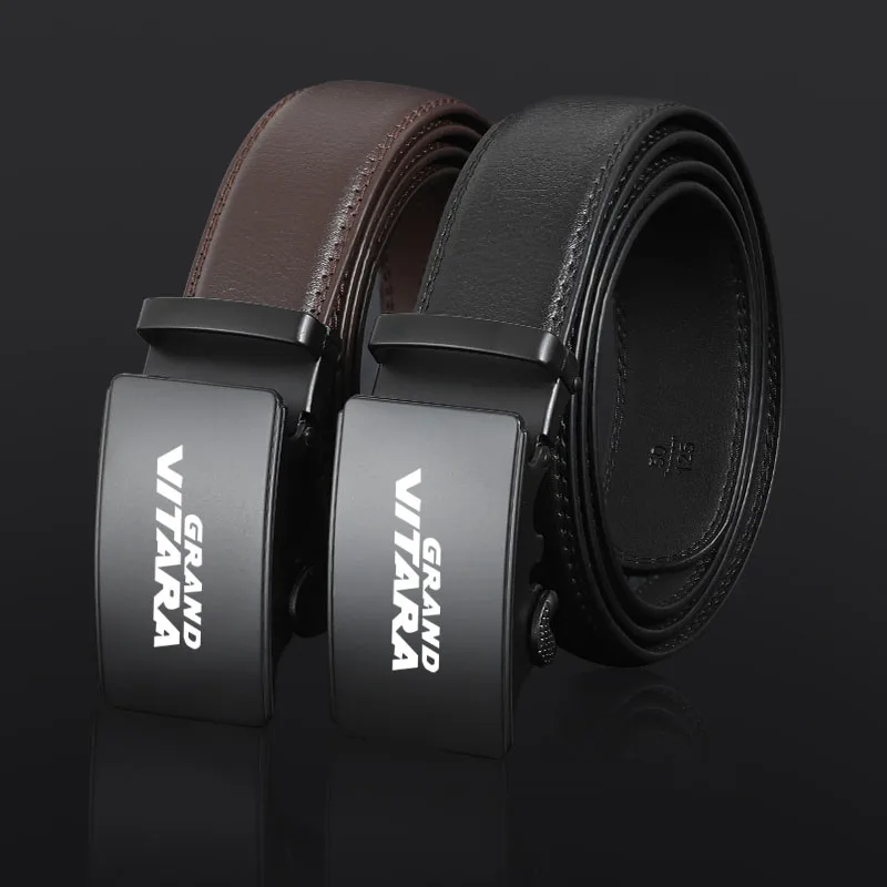 Canvas men's belt fashion black nylon outdoor metal automatic buckle For Suzuki grand Vitara 2020 2019-2016 accessories