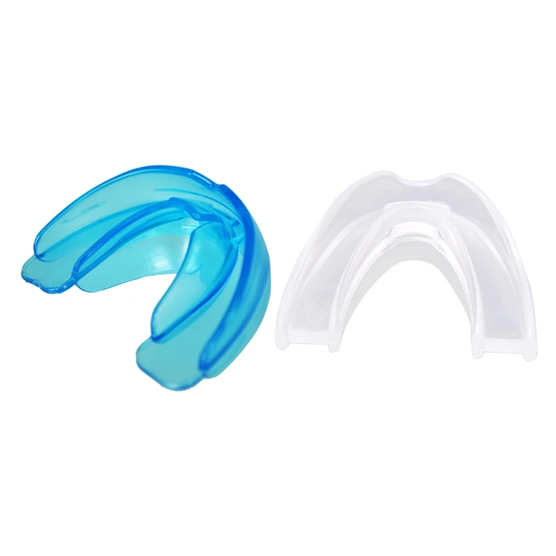

Blue Mouth Guard Gum Shield Tray For Bruxism / Teeth Grinding & Anti Snore/Snoring Stopper Mouth Guard Custom