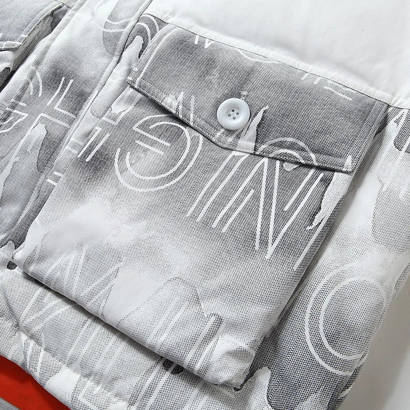 Мужской пуховик на белом утином пуху плотная теплая парка с капюшоном