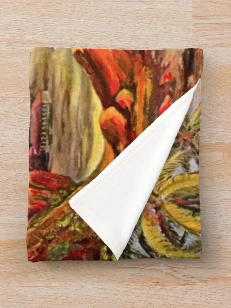 Фланелевое одеяло Cocos Island at Belligema (Gan-Duva) Ceylon -Ernst Haeckel