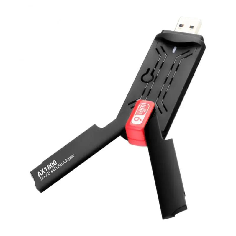 1800 Мбит/с Wi-Fi 6 USB адаптер 802.11AX 2 4G/5 ГГц 3.0 Беспроводной донгл сетевая карта