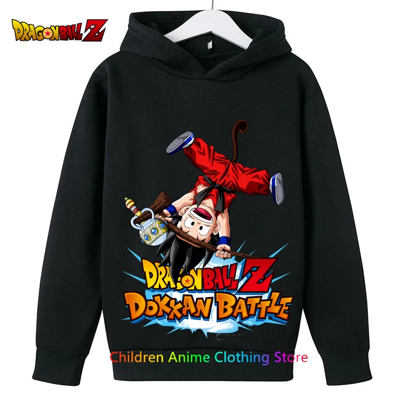 Купи Dragon-Ball Z Kids Goku Sweatshirts Baby Boys Clothes For 2023 Autumn New Children's Clothing Kids Hoodies Sweatshirt за 221 рублей в магазине AliExpress