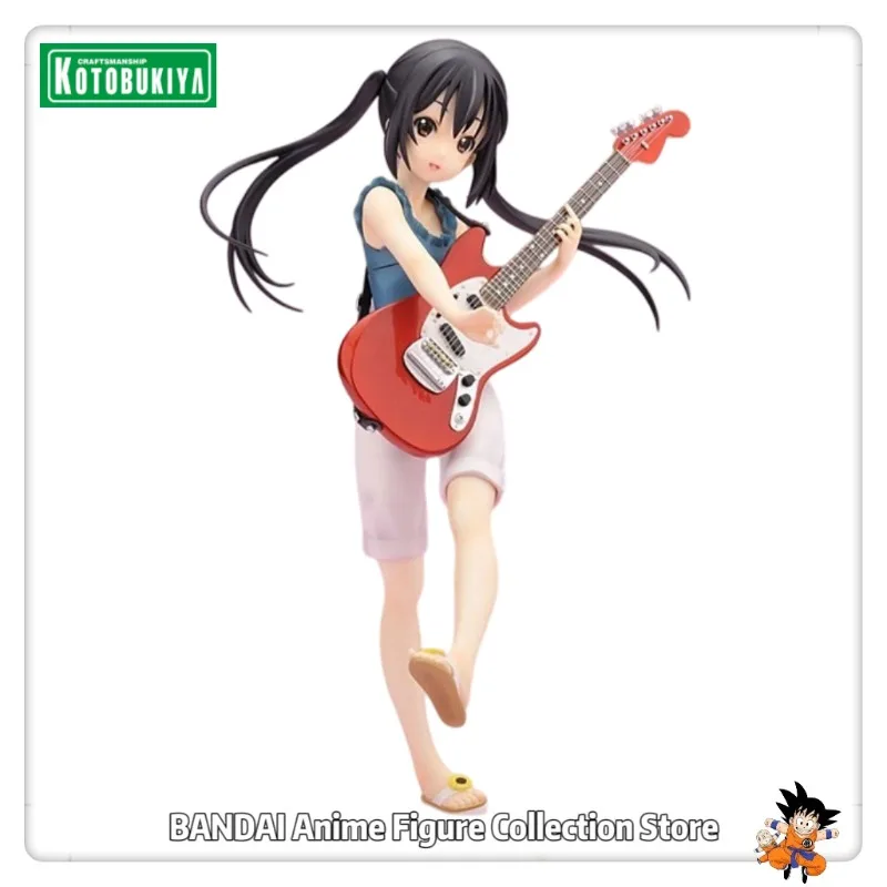 Фото В наличии Оригинальная фигурка KOTOBUKIYA K-ON! Коллекционная модель-фигурка Накано Азуза, масштаб 1/8, высота 20 см, подарок, игрушка №1