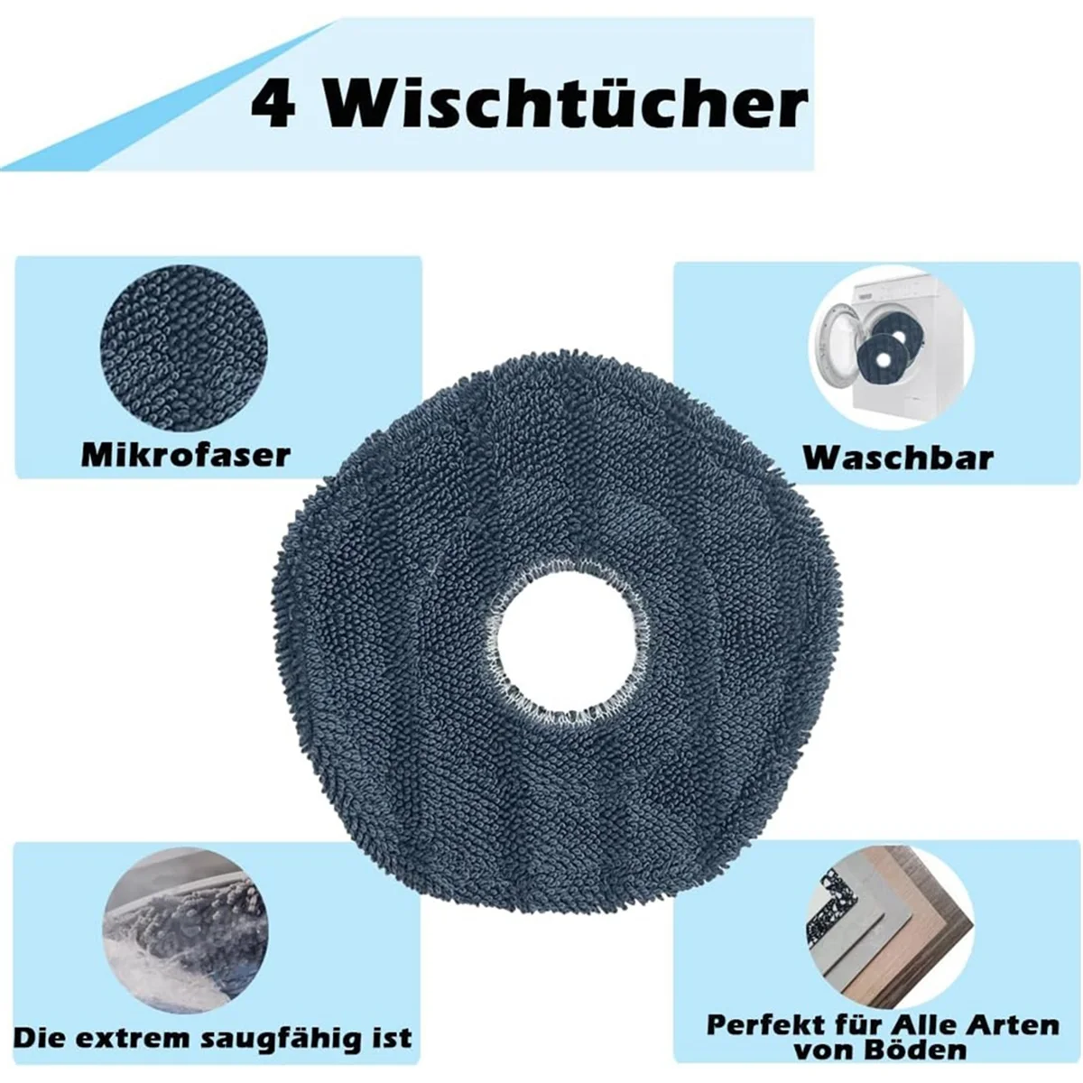 Для робота-пылесоса Eufy X10 Pro Omni основная боковая щетка фильтры НЕРА Швабра