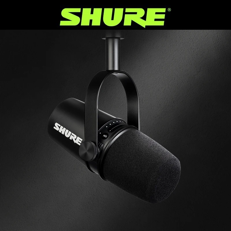 

Оригинальный студийный анкерный микрофон Shure Mv7, профессиональное оборудование для записи в реальном времени и дубинга, динамический микро...