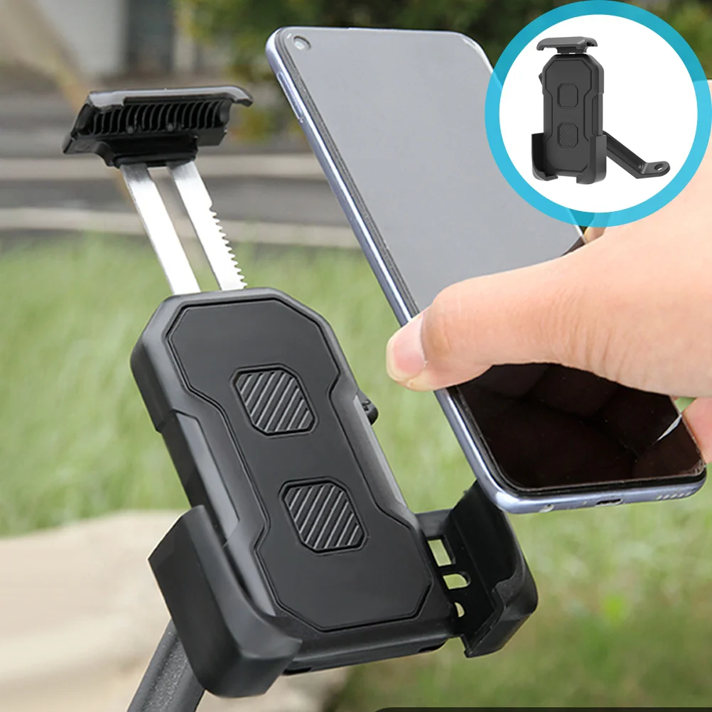 

Bike Holder Rack Mount Handlebar Motorcycle Clamp Light Cradle Car Bracket Lightweight Scooter Clip Motorbike