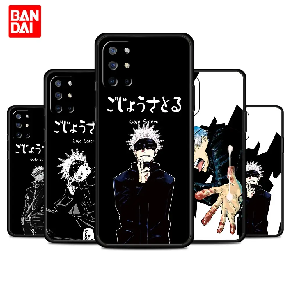 

Jujutsu Kaisen Anime Six Eyes Case for Oneplus 9 10 Pro 8 8T 9R Nord 2 N100 N10 CE N200 5G Silicone Cover Soft Luxury Thin Black