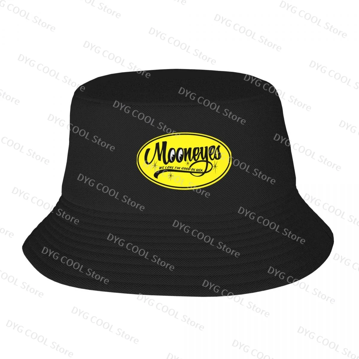 

Summer New Moon Eyes Printed Personality Unisex Bucket Hat Fashion Outdoor Fishing Sunshade Hat