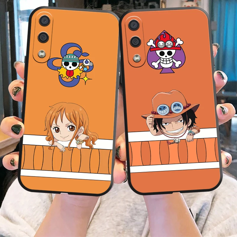 

One Piece Anime Phone Case For Samsung Galaxy A32 4G 5G A51 4G 5G A71 4G 5G A72 4G 5G Carcasa Silicone Cover Back Black Coque