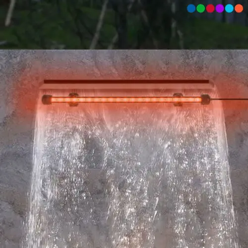 

14.5" Aquarium Fish Tank Pond LED Strip Light Submersible Bar Light RGB Lamp