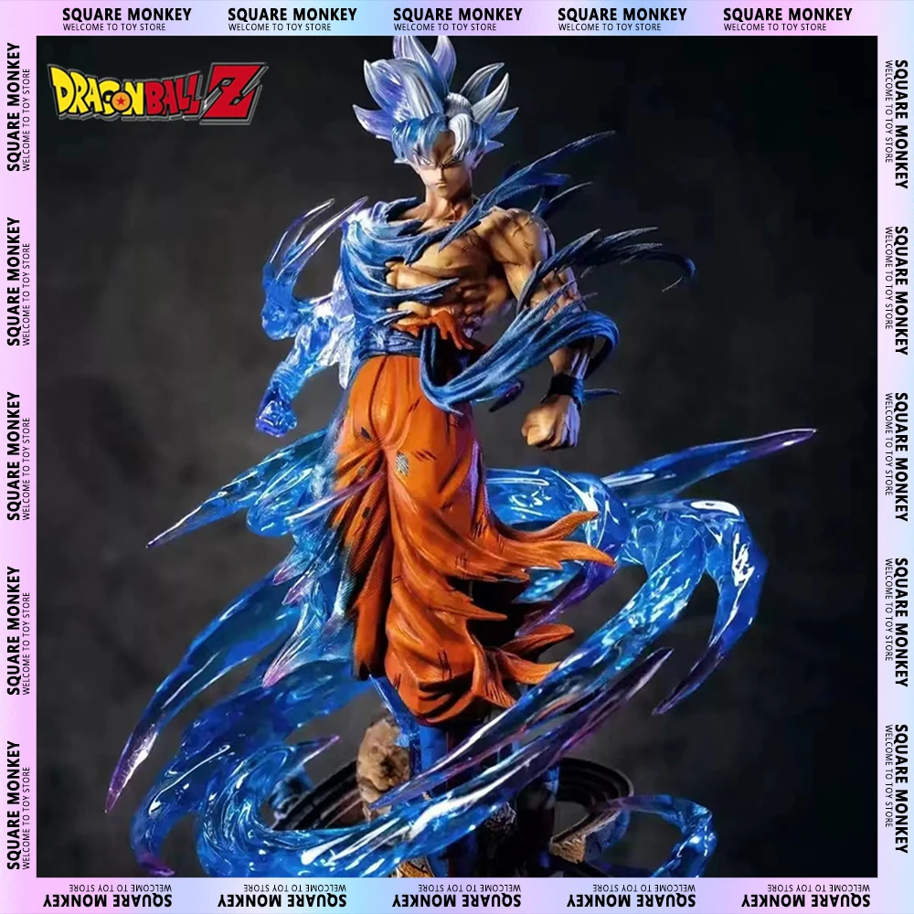 

50cm Dragon Ball Son Goku Vegetto Super Saiyan Ultra Instinct Migatte No Goku'i Anime Figures PVC Figurine Statue Model Toy Gift