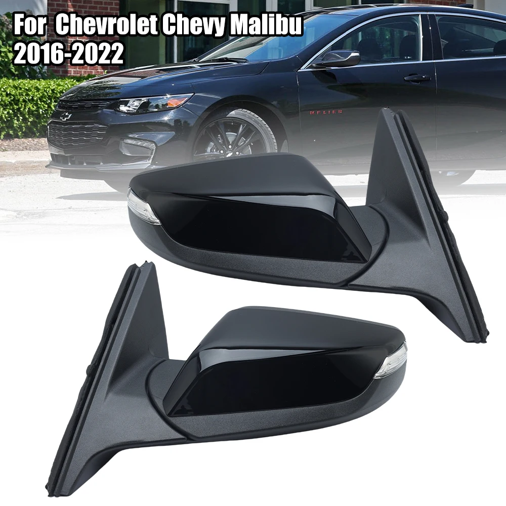 Боковое зеркало заднего вида в сборе 12 проводов для Chevrolet Chevy Malibu 2016-2022 версия США