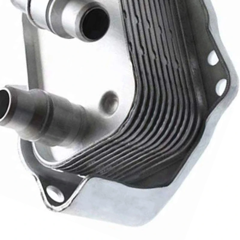 2X масляный радиатор двигателя 11427508967 для BMW E46 E60 E81 E87 E90 316I 318I X3 X1
