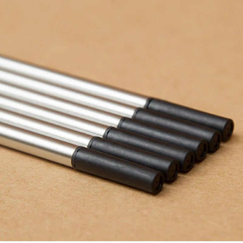 Фото 6 pcs/lot high quality beads pen refill ball rolling ball pen refill school office stationery №4