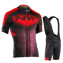 Men Cycling Summer Clothing NW Northwave Mens Sets 2023 Clothes Man Men's Suit Mtb Shorts Jersey Bicycle Male Sports Set Bike