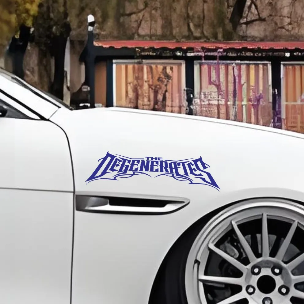 Виниловая наклейка THE DEGENERATES – креативная и модная наклейка высокого качества для автомобиля, грузовика, креативная и модная наклейка. # 654 (art.: 3920dbf03e280) - 3920dbf03e280