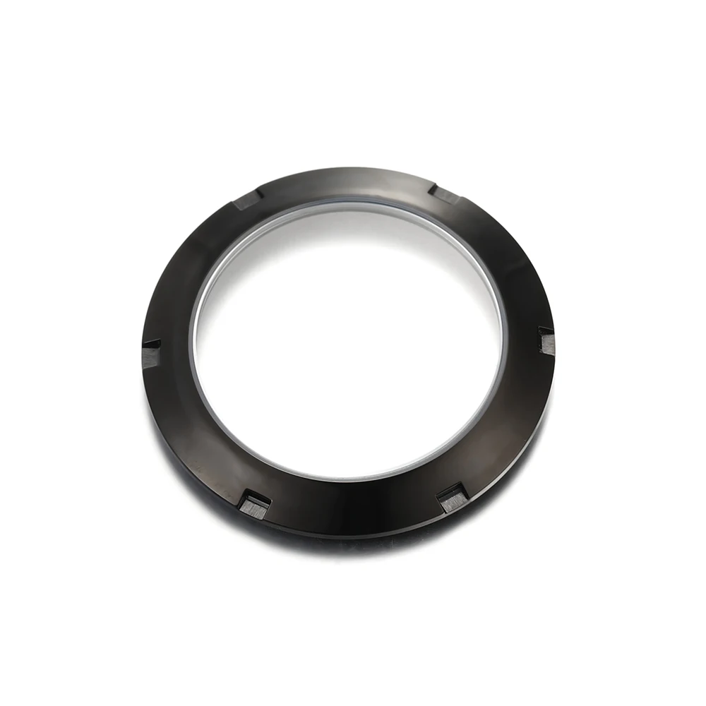 Modified parts SKX6105 SKX007 Black Transparent Crystal Watch Back Cover For NH35 NH36 Movement Dive Watch