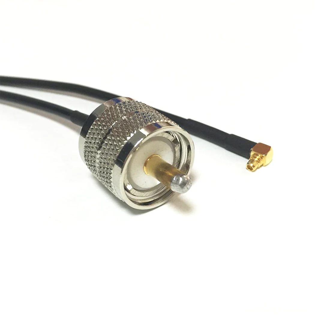 

New Modem Coaxial Cable UHF Male PL259 Switch MMCX Plug Connector RG174 Pigtail Adapter 20CM 8inch