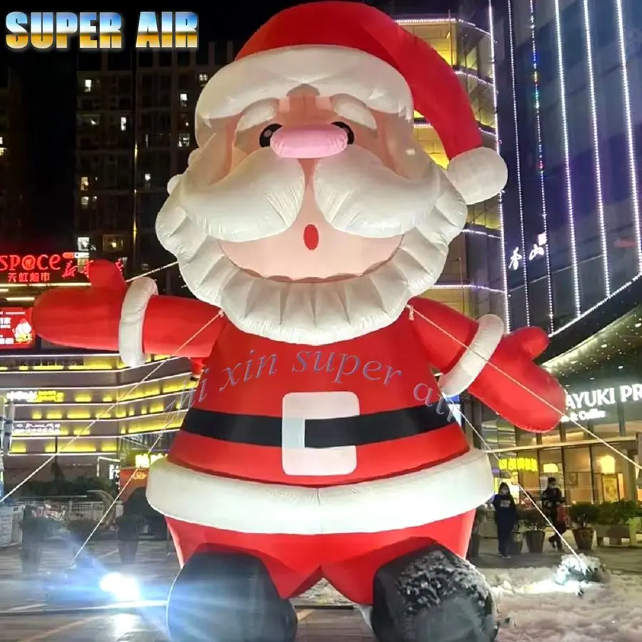 Рождественское украшение яркий рекламный реквизит гигантский надувной