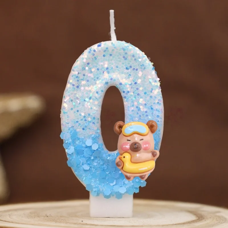 

Свеча Capybara Digit 0-9