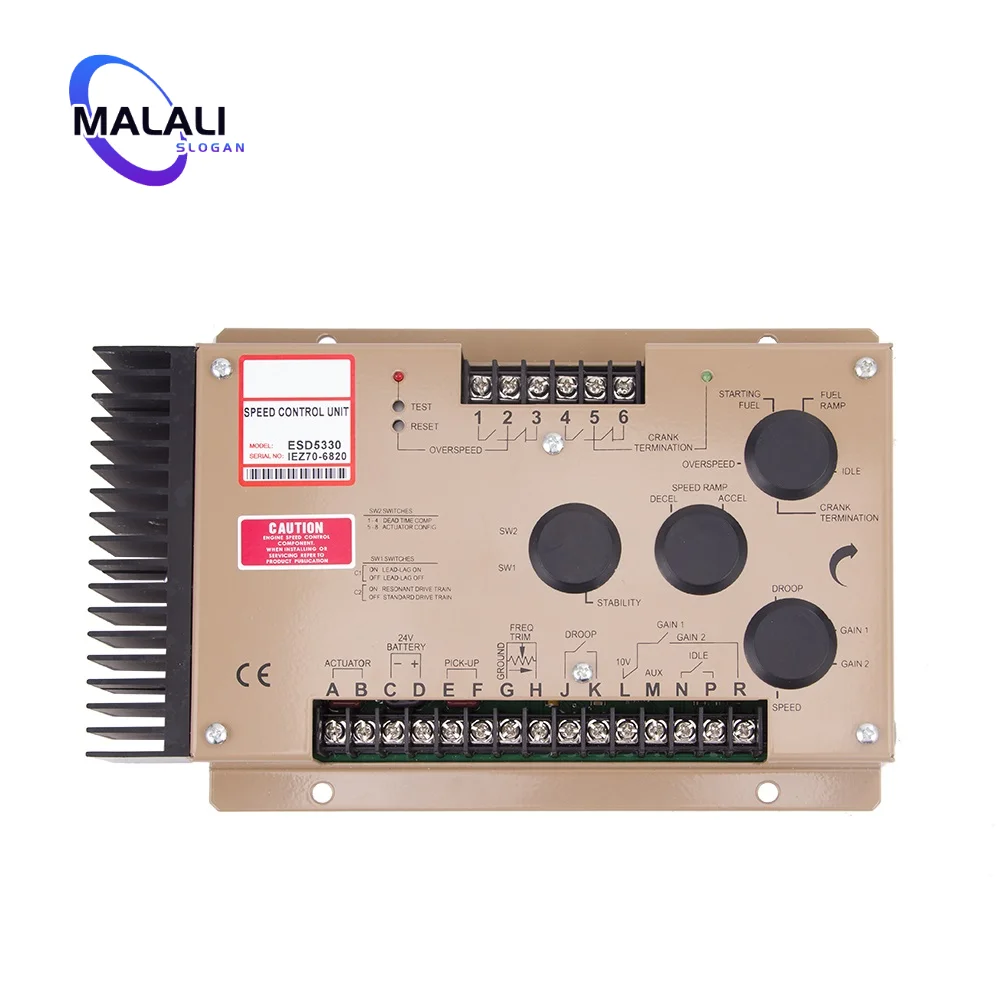 ESD5330 Модуль регулятора скорости двигателя генератора GAC Дизельный привод