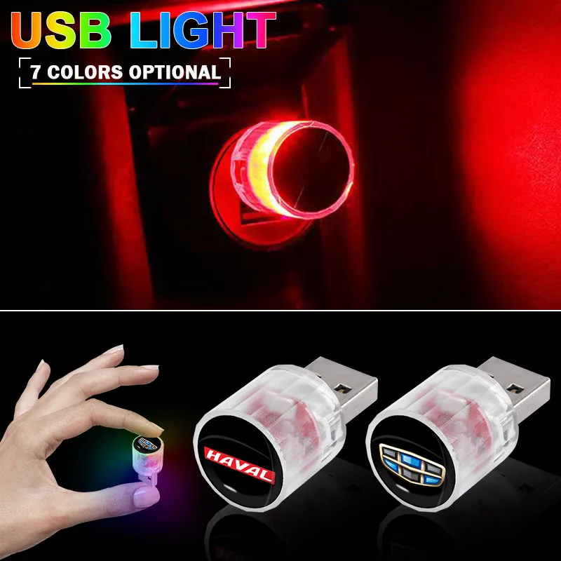 

1PC Mini USB Mood Light for Jeep Can Am Renegade Compass Wrangler Jk Grand Cherokee Xj Willys Patriot Car Accessories