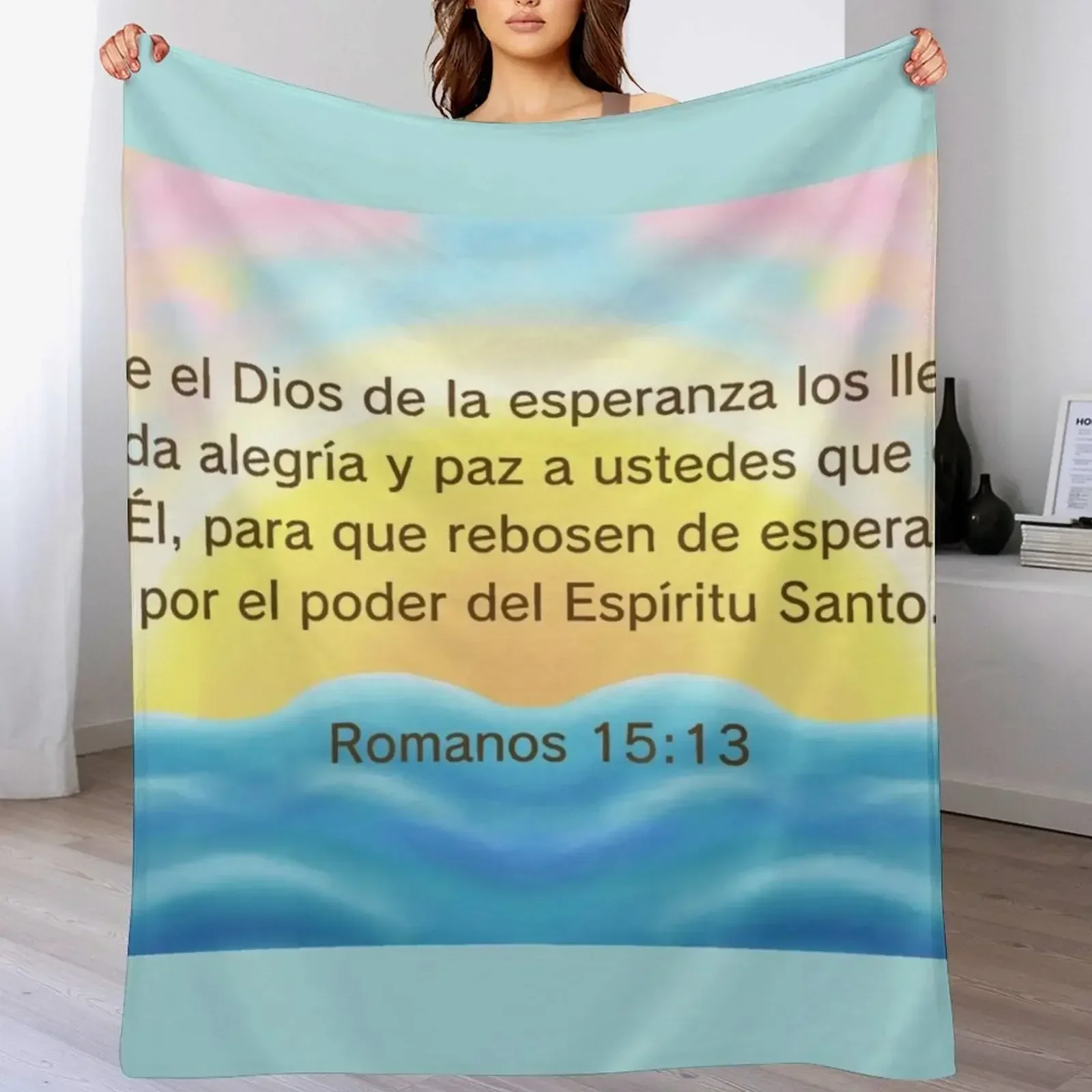 Allegre Colorida Puesta De Sol Con Vers:538.blico Одеяло Плюшевые среды Декоративные одеяла для