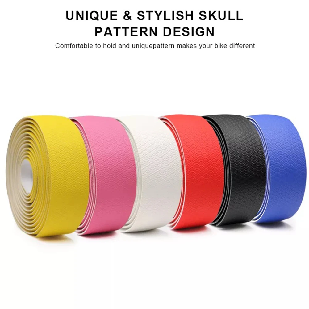 

Road Bike Bicycle Handlebar Tape Grip Bar Drop Wrap Soft Leather Breathable Handlebar Tape MTB Fixed Handle Belt Bike Accs