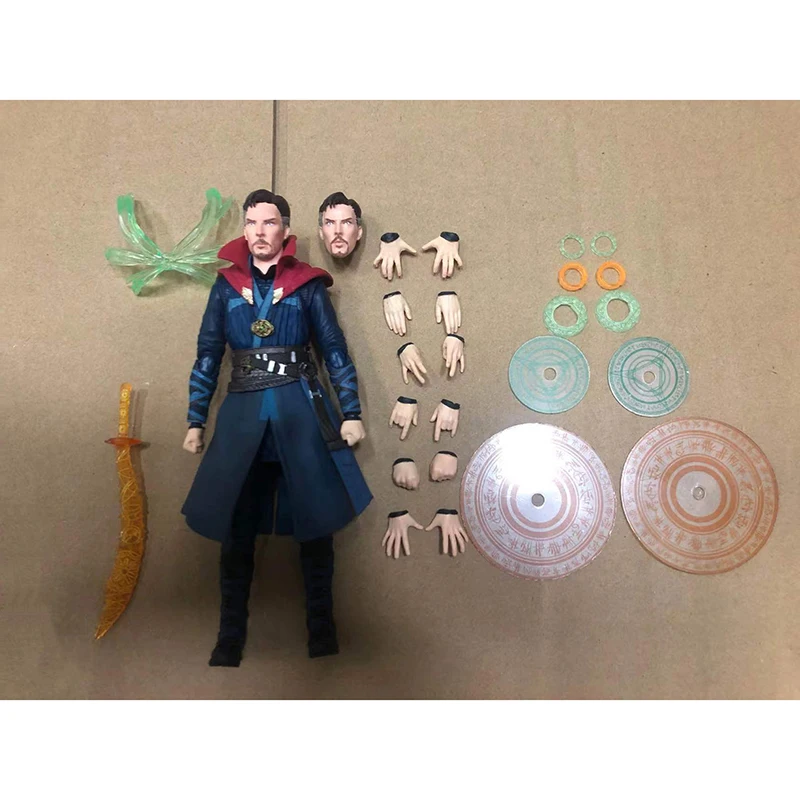 

Фигурки игрушечные Bandai S.H. Фигуртс доктор странно-Битва на Титане-(Мстители: война бесконечности), модель без коробки