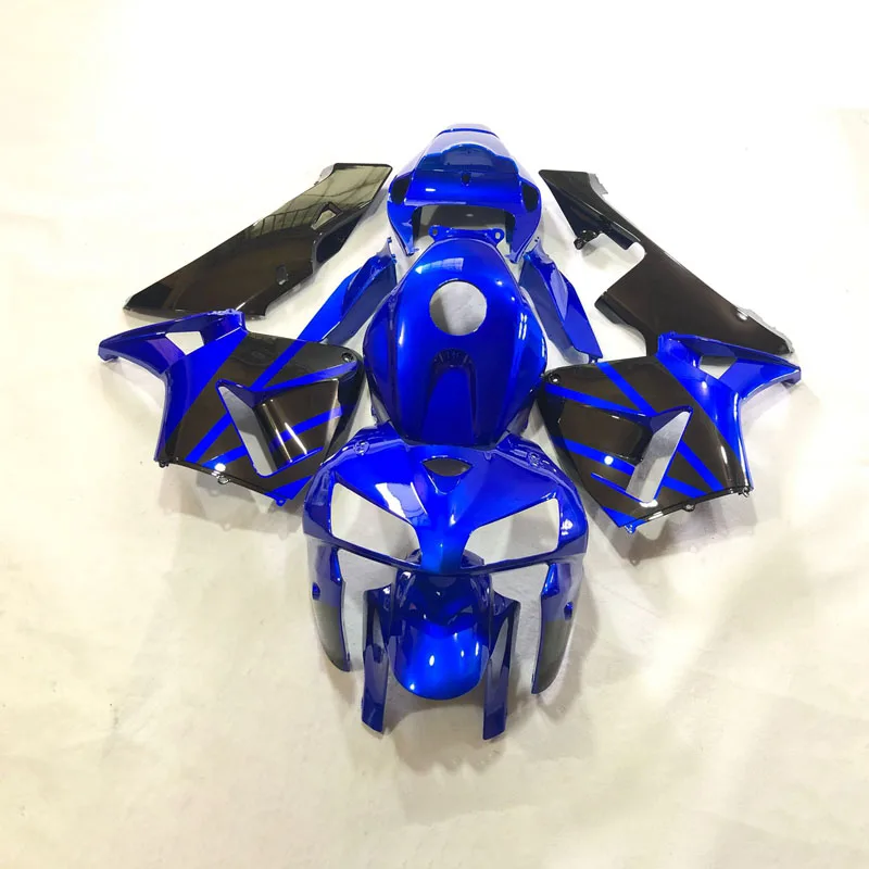 Комплект обтекателей для кузова Honda cbr 600 rr 05 06 черный синий CBR600RR 2005 2006 Бесплатная