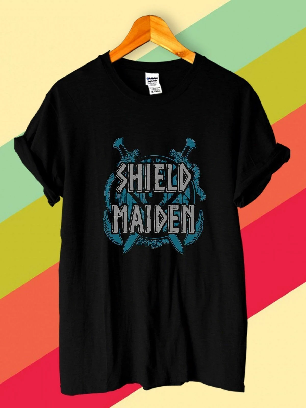 Футболка с логотипом Тора Ragnarok Valkyrie Shield Maiden |