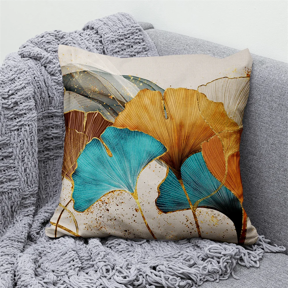 Декоративная наволочка из полиэстера Ginkgo Leaf 40x40 см