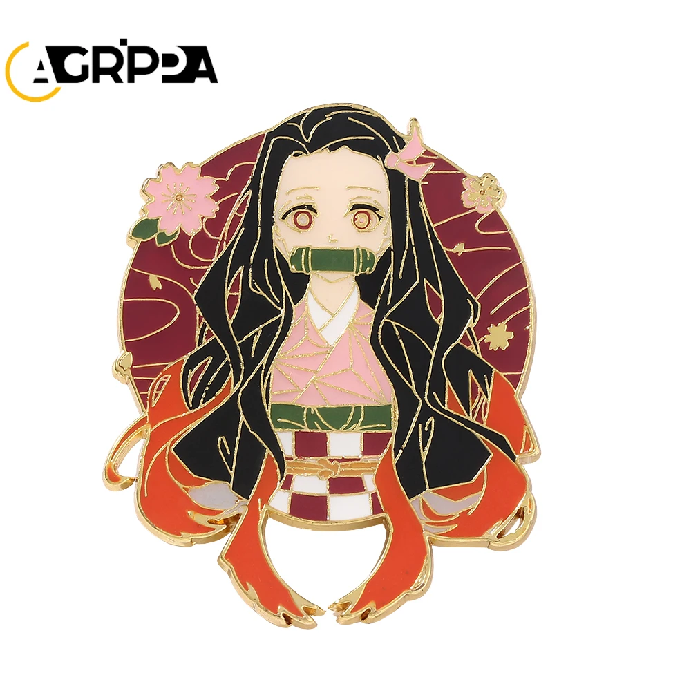 Броши Agrippa рассекающий демонов заколки значки на пуговицы для женщин лацкан