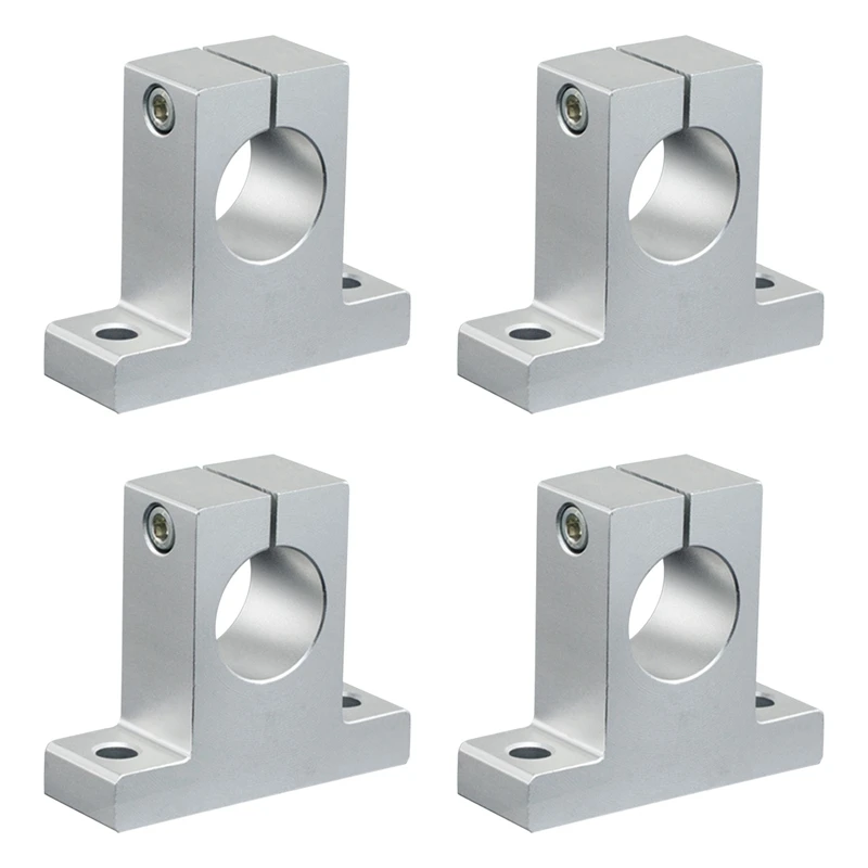 

4Pcs SK8 Mounting Bracket, Mounting Bracket Aluminum Alloy Hardware Accessories Vertical Rail With Linear Rail